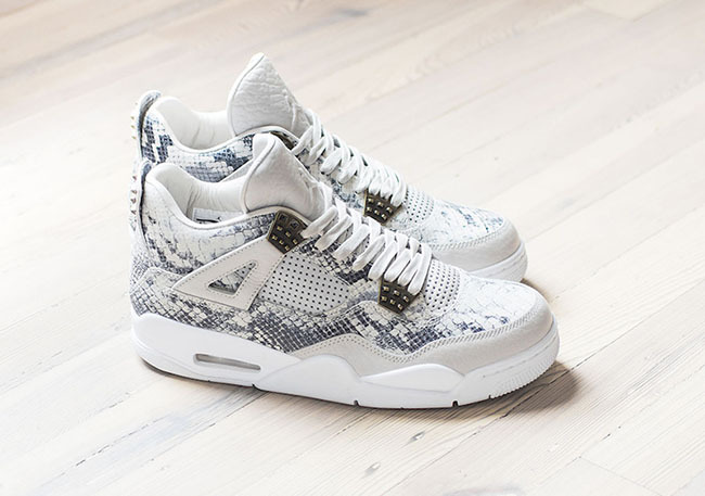 New Classic Air Jordan 4 Sliver White Shoes For Sale